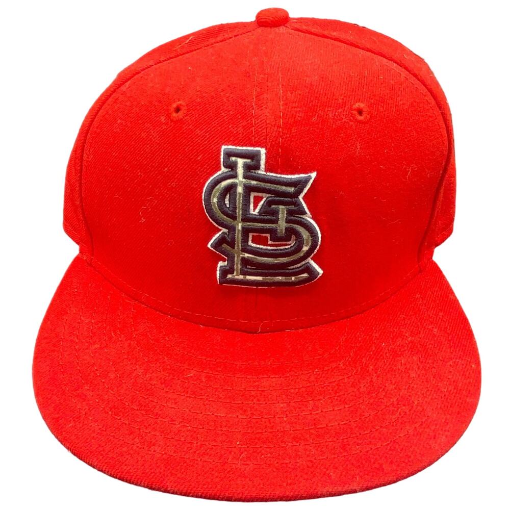 New Era 59Fifty On Field Cap Size 71/4 St Louis Cardinals Baseball MLB Hat USA